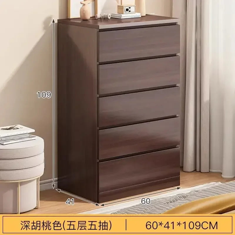 Modern Chest Cabinet Living Room Storage Locker with Drawers Sideboard Buffet Cabinet for Living and Dining Room Indoor Entryway
