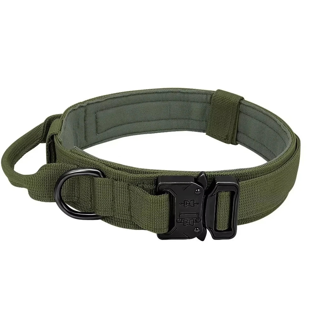 Big Dog Harness Vest Breathable Easy Handle Tactics Dog Collar Medium Strong Nylon Elastic Pet Dog Leash