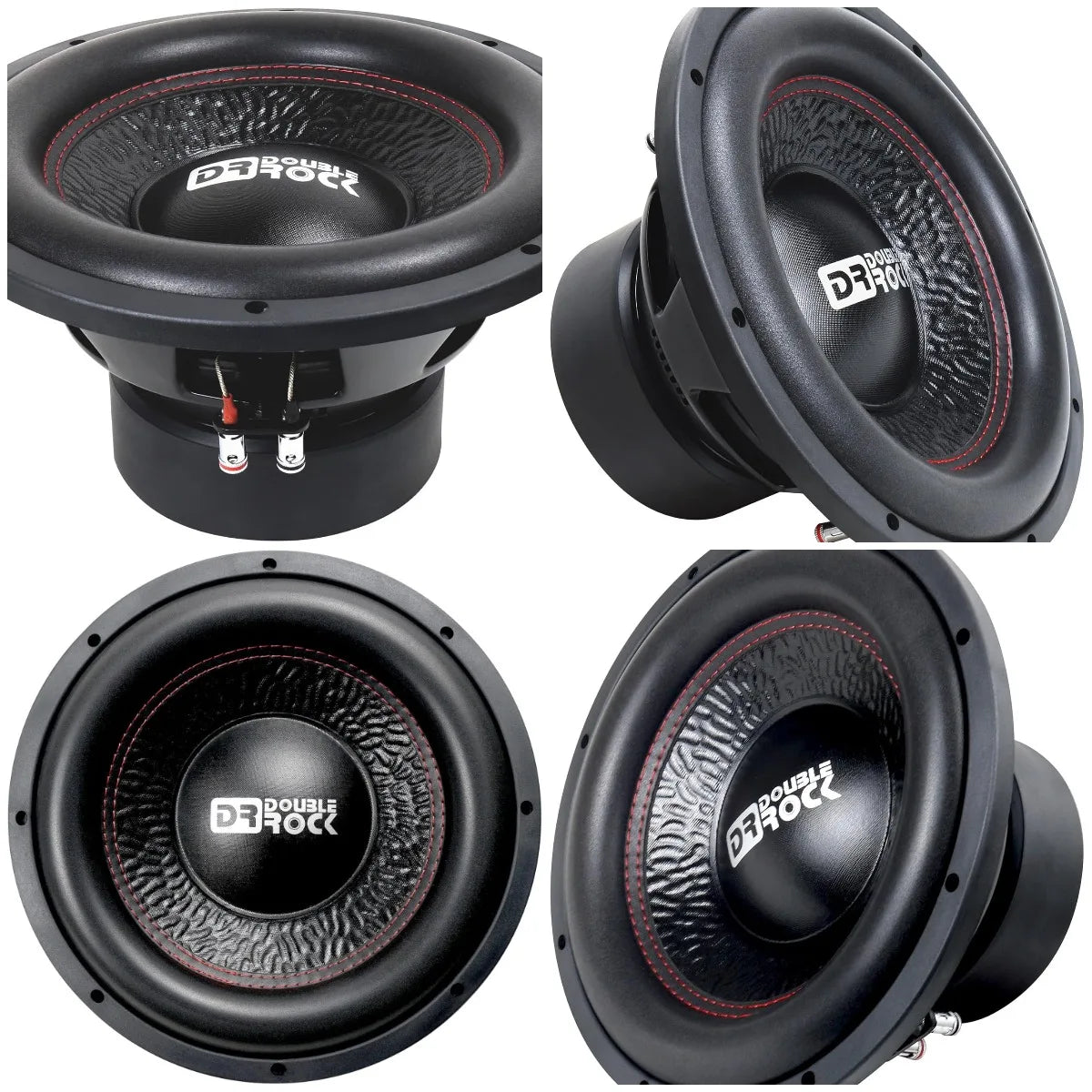 MX12D4 1200 Watts Max D4 12 inch subwoofers Dual 4 Ohm Car Subwoofer 4 Ohm Voice Coil for a Powerful Bass
