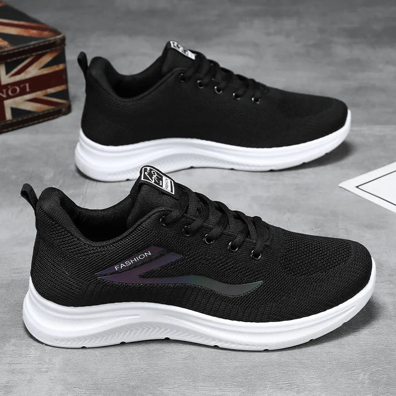 Men's shoes summer new simple single shoe versatile casual shoes soft sole lightweight running shoes breathable sports shoes