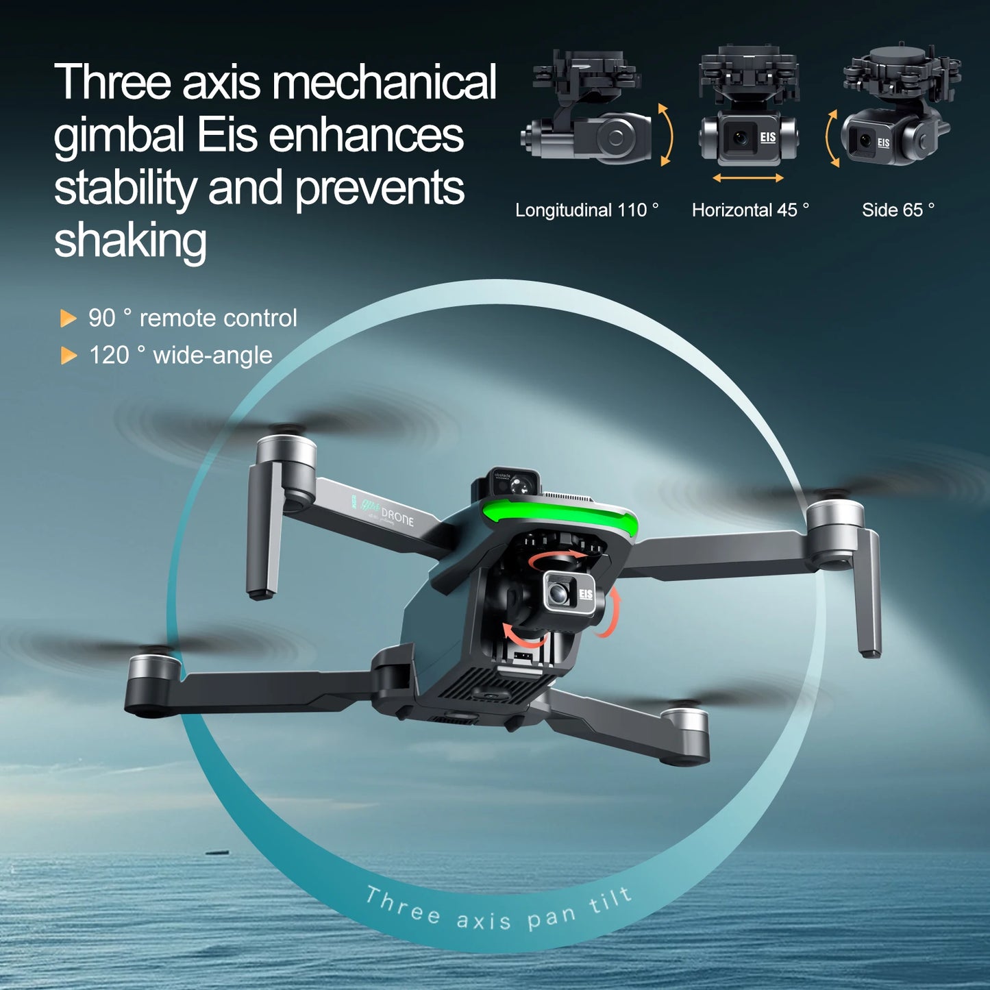 2025 NEW HOT S155 GPS Drone 8K Professional Dual HD Camera 5G FPV 360° Obstacle Avoidance Brushless Motor Rc Quadcopter Dron Toy