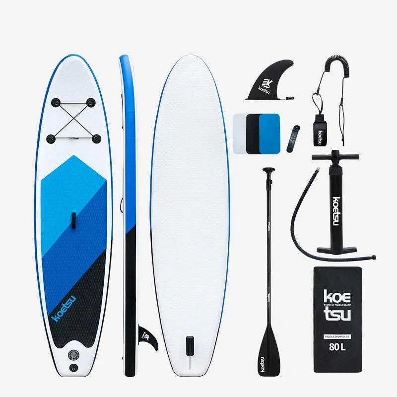 Inflatable  Surfboard with Pump Stand Up Racing Paddle Board PVC Standing Sup Accessories Surfing Board for Outdoor Water Sports