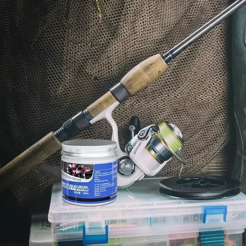 Fishing Reel Grease Kit Grease 100g Fishing Reel Oil Effective Care Accessories Fishing Reel Lubricant