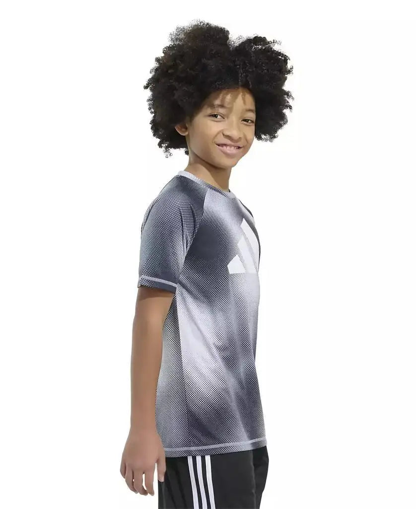 adidas | Big Boys Short Sleeve Poly Motion Gradient T-Shirt