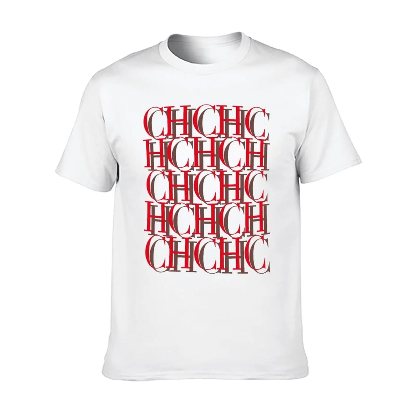CHCH Men's Street T-shirt Print Tops Tees Summer T Shirt Oversized Tee Shirt for Men Tshirt Clothing