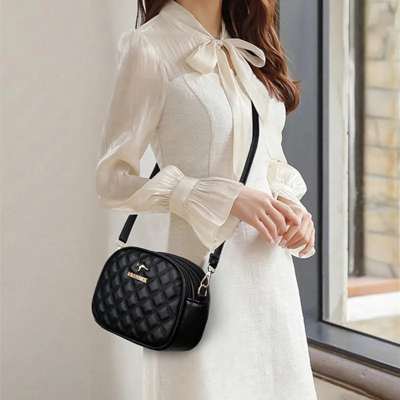 Underarm Bag Women's 2025 Summer New Style High-end Retro Shoulder Bag Versatile Temperament, Round Cake Trendy Crossbody Bag