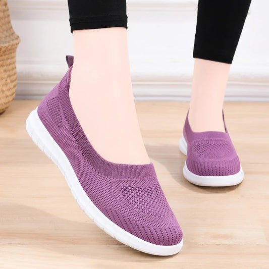 Fshion Women's Summer Footwear Platform Loafers Ladies Ballet Flats Female Sneakers Comfortable And Elegant Women's Shoe