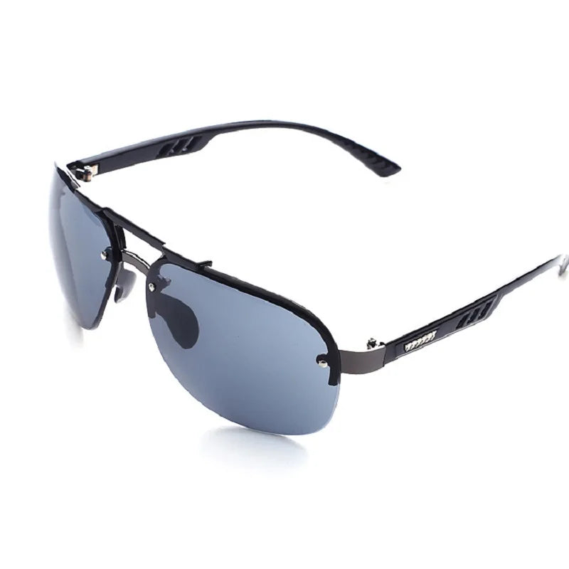 2025 New Sunglasses UV 400 Vintage Punk Rimless Rectangle Men Fashion Glasses Trendy Small Frame Sun Glasses Frameless Eyewear