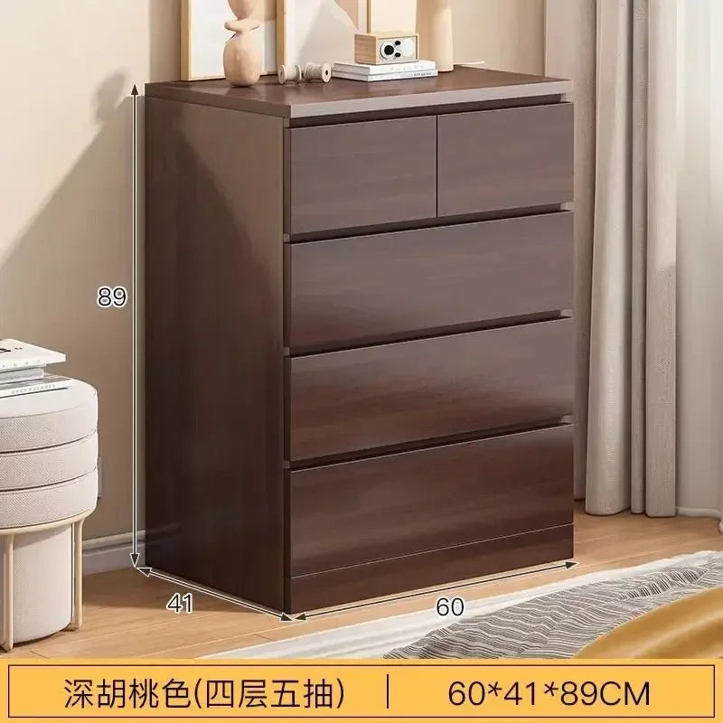 Modern Chest Cabinet Living Room Storage Locker with Drawers Sideboard Buffet Cabinet for Living and Dining Room Indoor Entryway