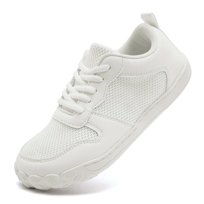 New Fashion Wide Barefoot Flats Shoes for Women Anti-slip Casual Sneakers Soft Sole Toe Minimalist Walking Shoe Female Size 36