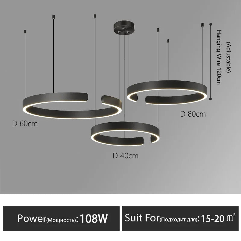 Minimalist restaurant lamp modern minimalist Nordic bar dining room dining table lamp designer C-word restaurant chandelier