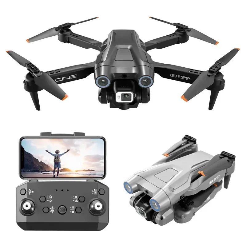 I3 PRO Drone Obstacle Avoidance Professional Aerial Photography4K Dual Camera Optical Flow Positioning150° Electrical Adjustment