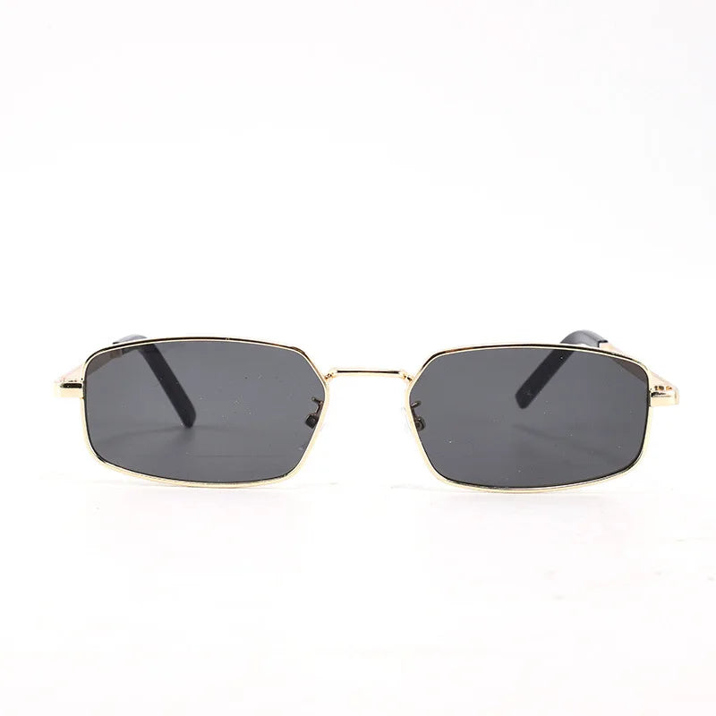 Classic Narrow Men's Sunglasses Fashion Luxury Women Small Rectangle Sun Glasses Vintage Driving Goggles Eyewear UV400 Shades