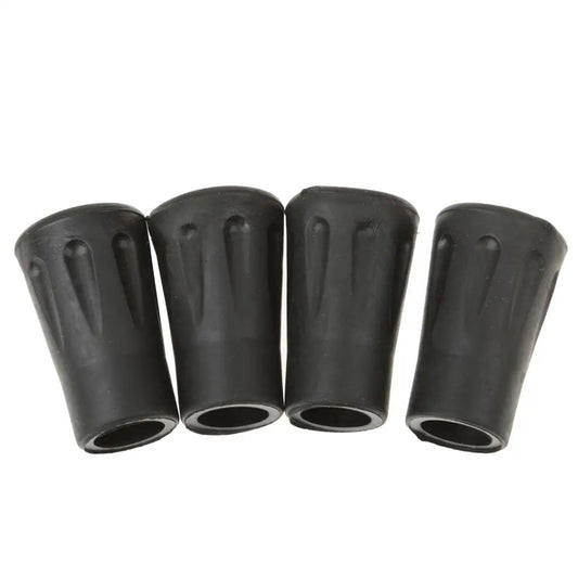 4 Packs Trekking pole Hiking pole tip Walking stick tips 4cm Black