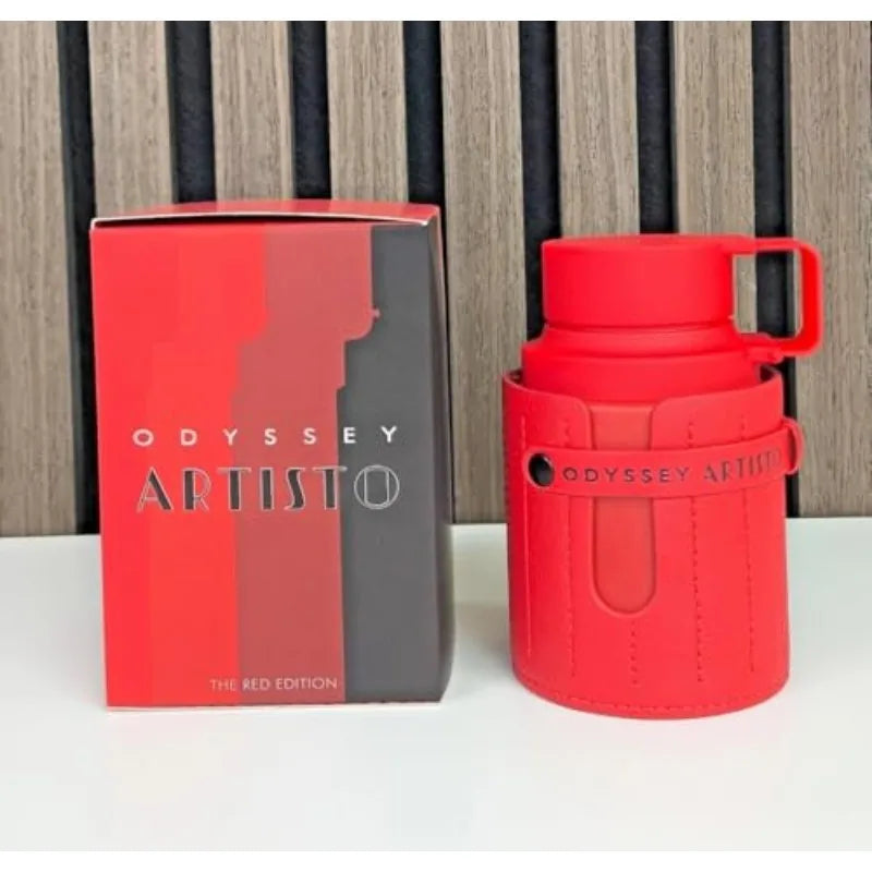 Armaf Odyssey Artisto Red Edition Edp 3.4floz/100ml Coconut Cinnamon Vanilla Citrus Floral