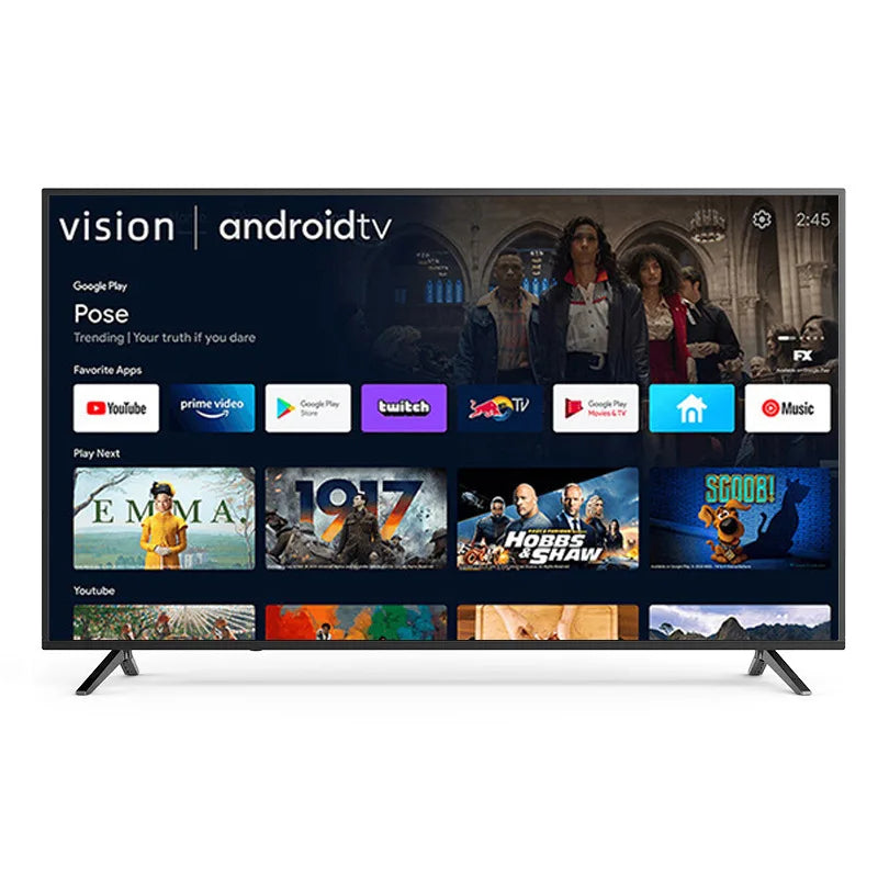 4K TV LCD 75-inch 65-inch full-screen intelligent ultra-thin 55-inch 43-inch 19-inch TV direct sales
