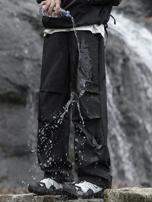Waterproof Hiking Pants Men Lightweight Paratrooper Pants Trekking Camping Spring Summer Outdoor Pants Men Thin Casual Trousers