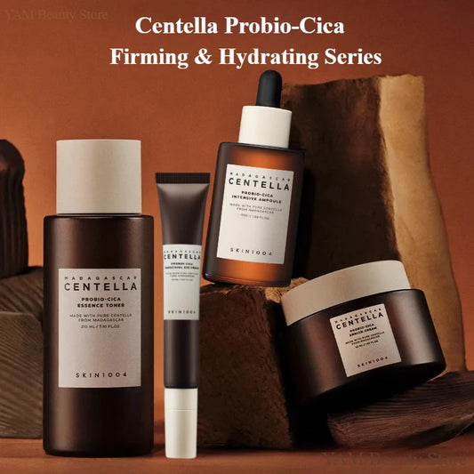 Korean Centella Probio-Cica Intensive Ampoule Toner Serum Eye Cream and Firming Moisturiser Cream Skincare Original Products Set