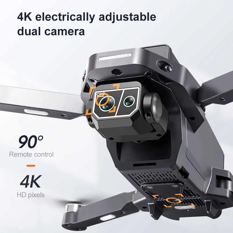 2025 K619 MAX Drone 4K HD Dual-Camera with Screen Remote Control 5G GPS Brushless Obstacle Avoidance RC Quadcopter Toys Gifts