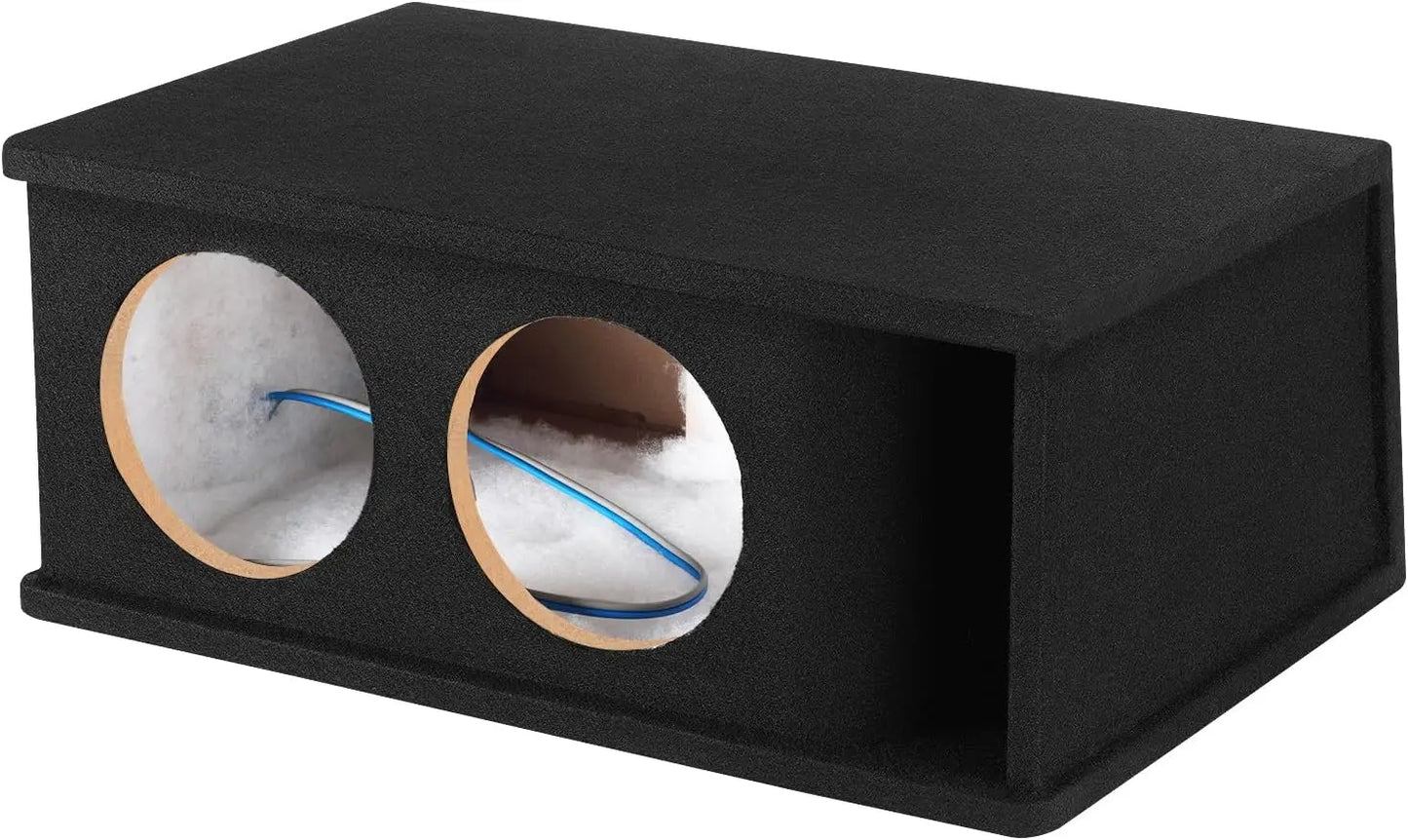 CT2X8 Dual 8” Kerf Port Universal-Fit Car Subwoofer Box