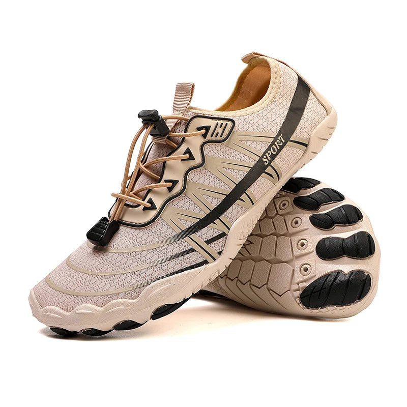 Wading Shoes Men Women Barefoot Beach Shoes Outdoor Fitness Swimming Shoes Quick-Drying Upstream Shoes Unisex Water Sports Shoes
