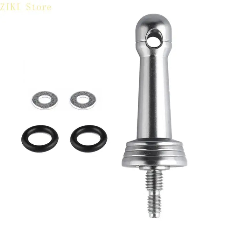 Fishing Wheel Balance Rod Universal Aluminum Fishing Reel Balancers Insertion in/Screw in Stand with Gasket Rubber Rings