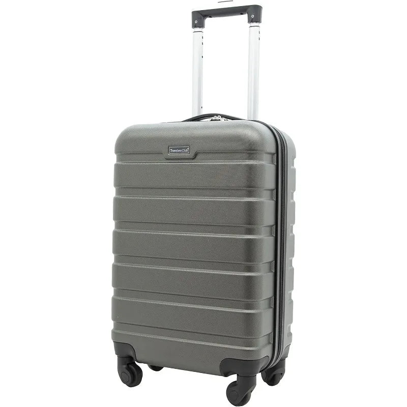Club Harper Luggage, Charcoal, 20-Inch Carry-On