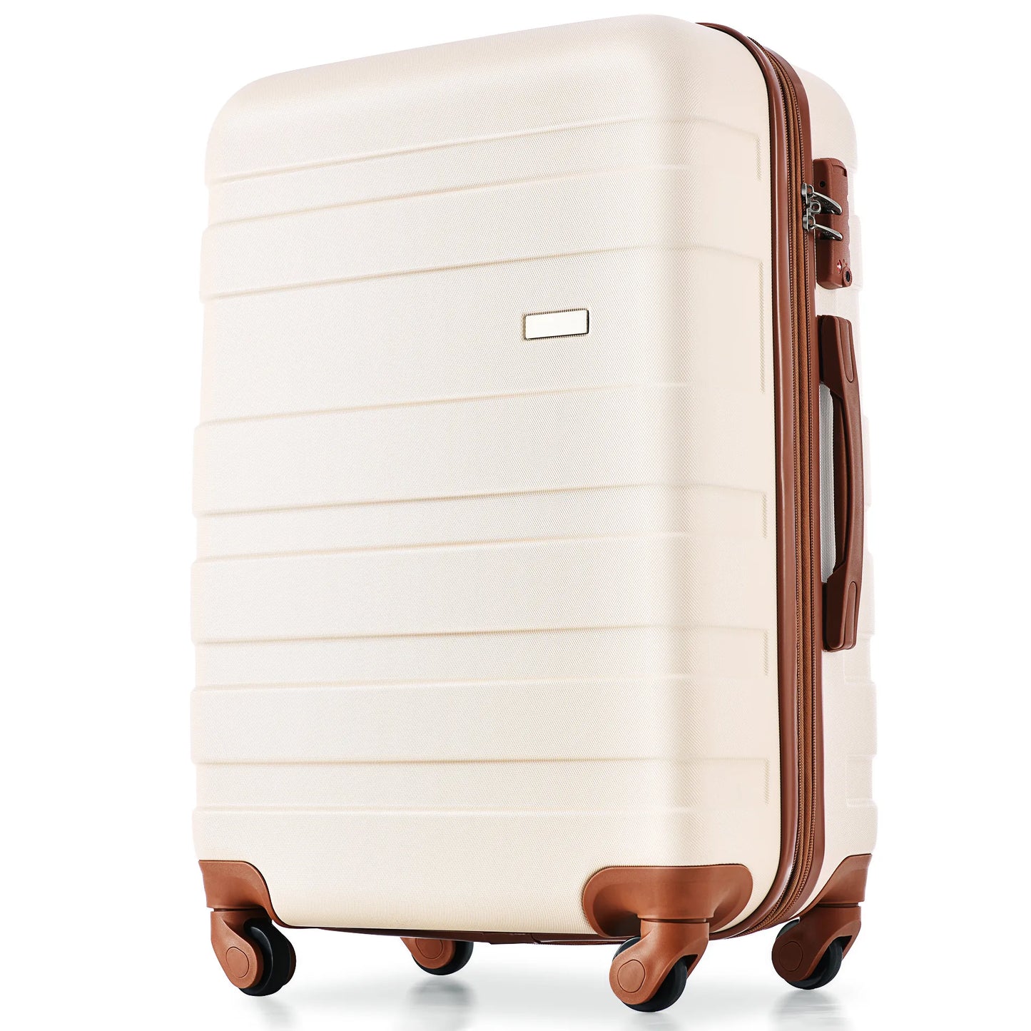 OCACA 3PCS Luggage New Model Expandable ABS Hardshell Luggage Hardside Lightweight Durable Suitcase sets Spinner Wheels