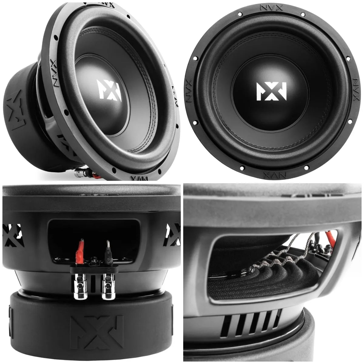 VSW104 1200W Peak (600 RMS) 10' VS-Series Dual 4-Ohm Car Subwoofer Version 3 (VSW104v3)