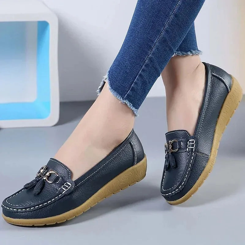 Women's Slip-On Loafers Ballet Flat Moccasins Casual Sneakers Flat Shoes for Women Zapatos Mujer Comfortable Footwear