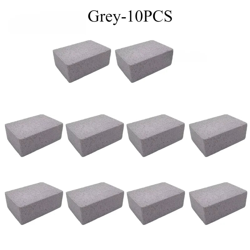 1-10PCS Barbecue Grill Cleaning Brick Grill Foam Glass Cleaning Stone Pumice Stone Brick Grill Outdoor Kitchen Grill Tools