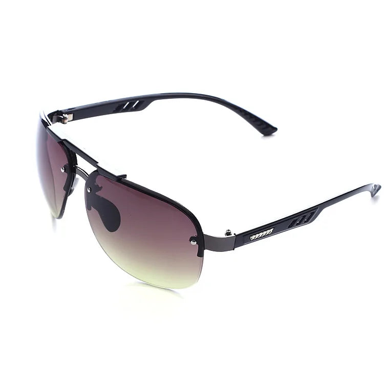 2025 New Sunglasses UV 400 Vintage Punk Rimless Rectangle Men Fashion Glasses Trendy Small Frame Sun Glasses Frameless Eyewear