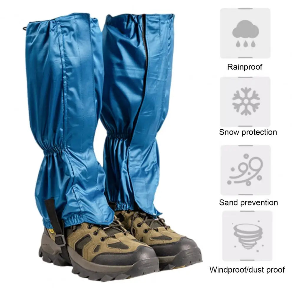 Hiking Leg Gaiters Waterproof Adjustable Leg Gaiters for Outdoor Activities Hiking Climbing Skiing Hunting Men Women Snow Boot