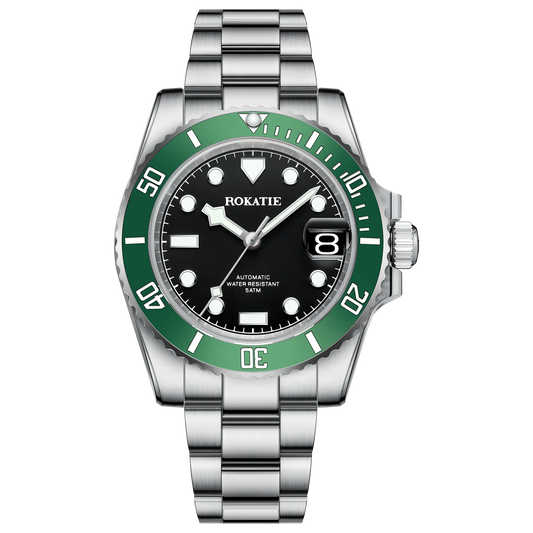ROKATIE 40mm NH35 automatic movement man watches Business Luminous automatic man watch Luxury Sapphire Crystal Watches for men