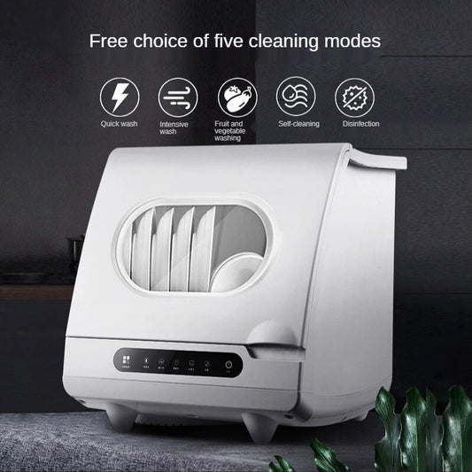 Household Automatic Dishwasher Installation Free Small Desktop Drying Integrated Anti-virus Sterilizing Intelligent Dish Washer