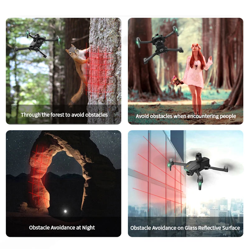 M10 Ultra Drone 4K Professional 6K Camera GPS 3-Axis EIS 5G Wifi Quadcopter 5KM Remote Control Aircraft Helicopter Brushless