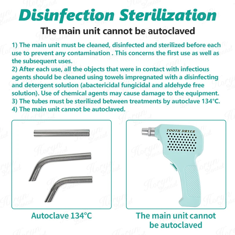 Dental Drying Heater Electric Oral Orthodontics Dental Air Teeth Tooth Dry Dryer Drying Machine