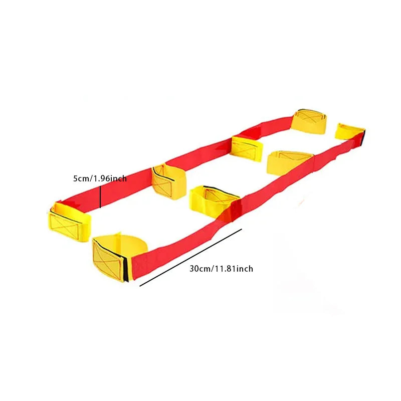 3/4/5/6 people outdoor children's sports toys games giant footstep team cooperation fun sports  indoor External team game props