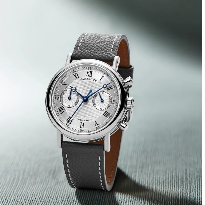 FARASUTE 2025 New Retro Mens Watches Quartz Watch For Men Speed Sports Chronograph  AR Coating  Sapphire VK64 Clock Reloj Hombre