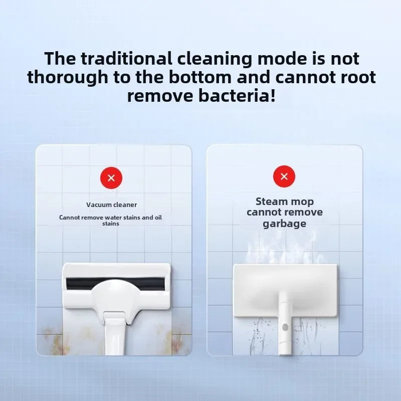 BISSELL 1132Z Steam Mop Household Suction Mop Steam Integrated Vacuum Cleaner High Temperature Sterilization Portable Cleaner