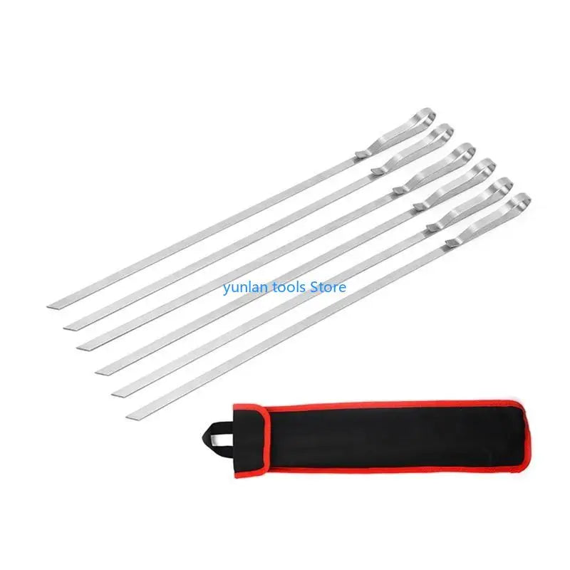 50LB BBQ Skewers Stainless Steel Material Indoor Kitchen Outdoor Grilling Use Skewers