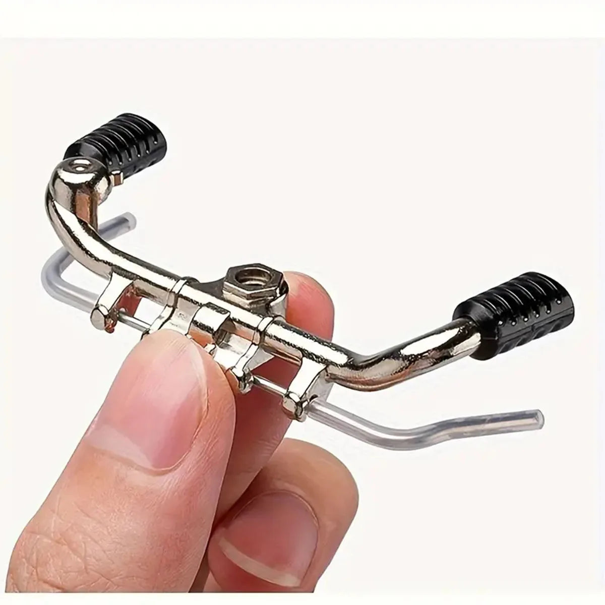 Alloy Bicycle Model Ornament, 1:10 Simulation Mini Bicycle Model Scale Kit With Inflator Model, Finger Bike Models
