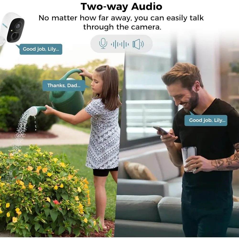 vicohome best video doorbell 2k solar security camera wireless outdoor system, no nvr needed, easy to setup, motion detection, t