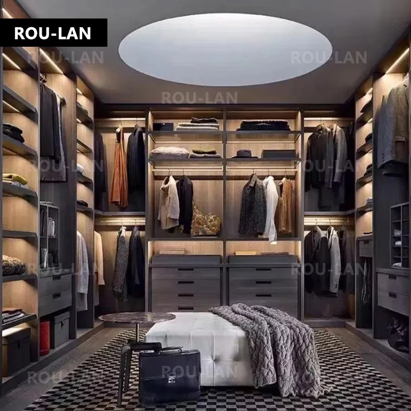 Customized Wardrobe Modern Wardrobe Home Wardrobe Arcade Display Cabinet Showroom Storage Cabinet