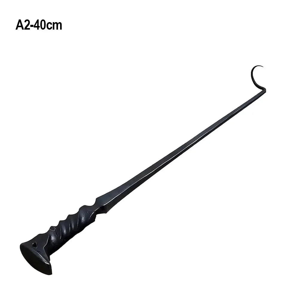 New Stainless Steel BBQ Food Flipper Cooking Grilling Outdoor Camping Cooking Meat Hook Flipper Grill Accessories BBQ Grill