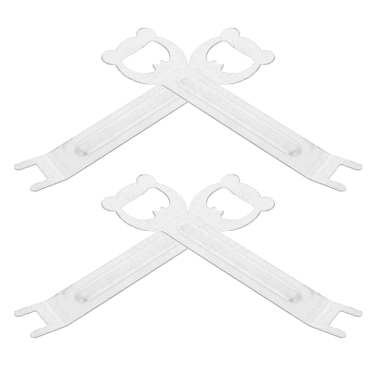4pcs BBQ Plate Starter Grill Accessories Durable Stainless Steel Camping Utensils Outdoor Kitchen Tools Picnic Equipment
