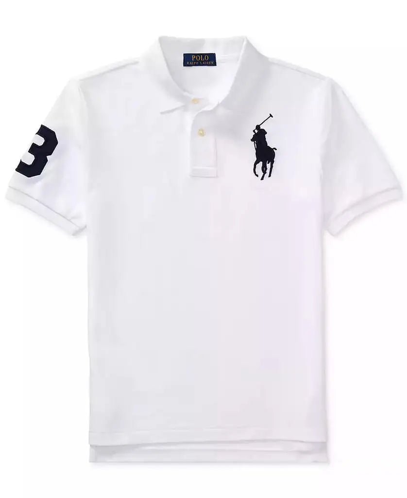 Polo Ralph Lauren | Big Boys Big Pony Cotton Mesh Short Sleeve Polo