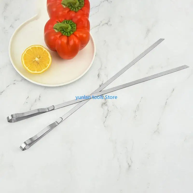 50LB BBQ Skewers Stainless Steel Material Indoor Kitchen Outdoor Grilling Use Skewers
