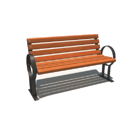 Aluminum Outdoor Plastic Wooden Benches Seating Garden Patio Metal Waiting Park Benches