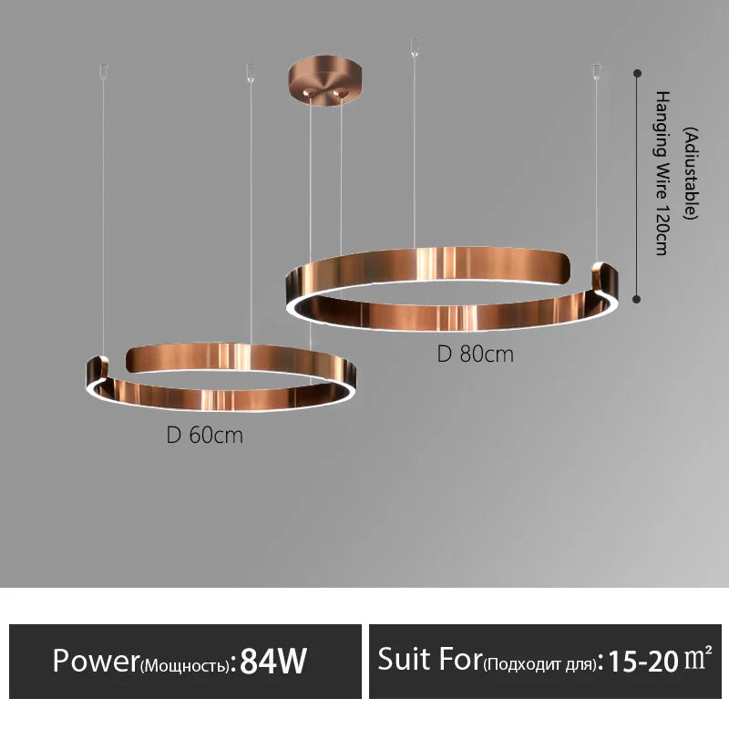 Minimalist restaurant lamp modern minimalist Nordic bar dining room dining table lamp designer C-word restaurant chandelier